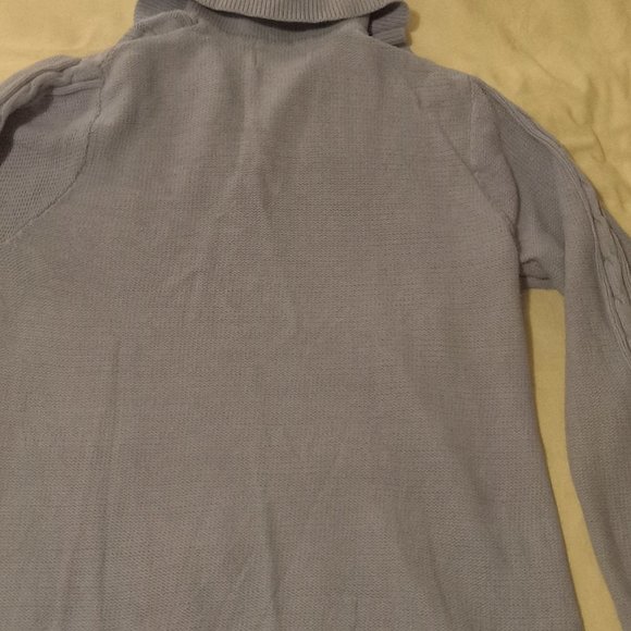 TRADITION Solid Collared Knit Sweater US 10-12 Size - Picture 6 of 9